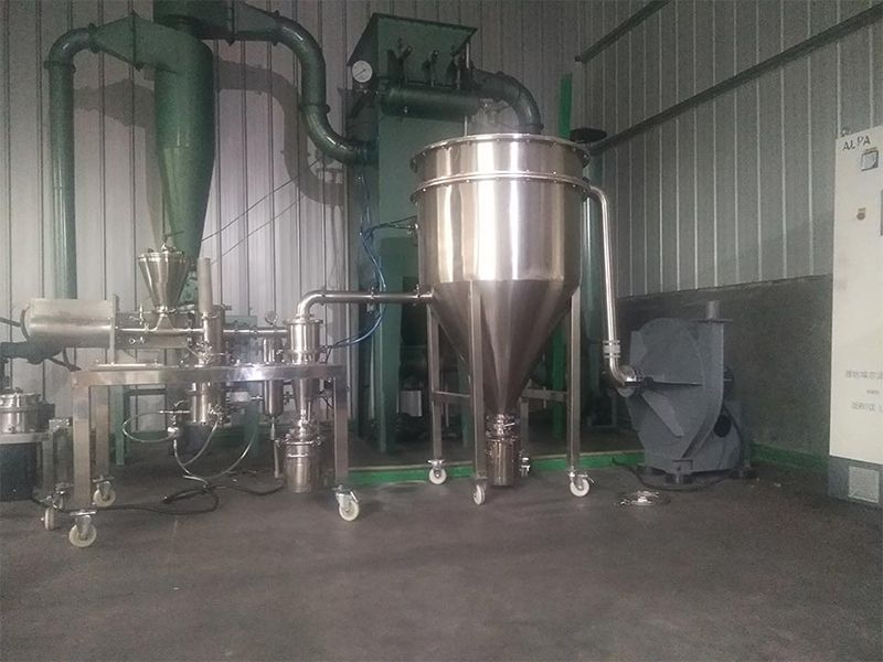 Équipement Trois-en-Un de Broyage et de Classification par Flux d'Air pour l'Académie Chinoise des Sciences 