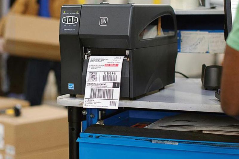 Système de gestion d’entrepôt par codes-barres